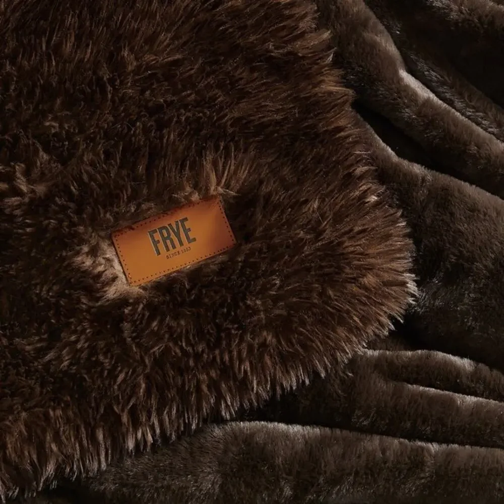 FRYE Arctic Luxe Faux Fur Throw 60”x70”